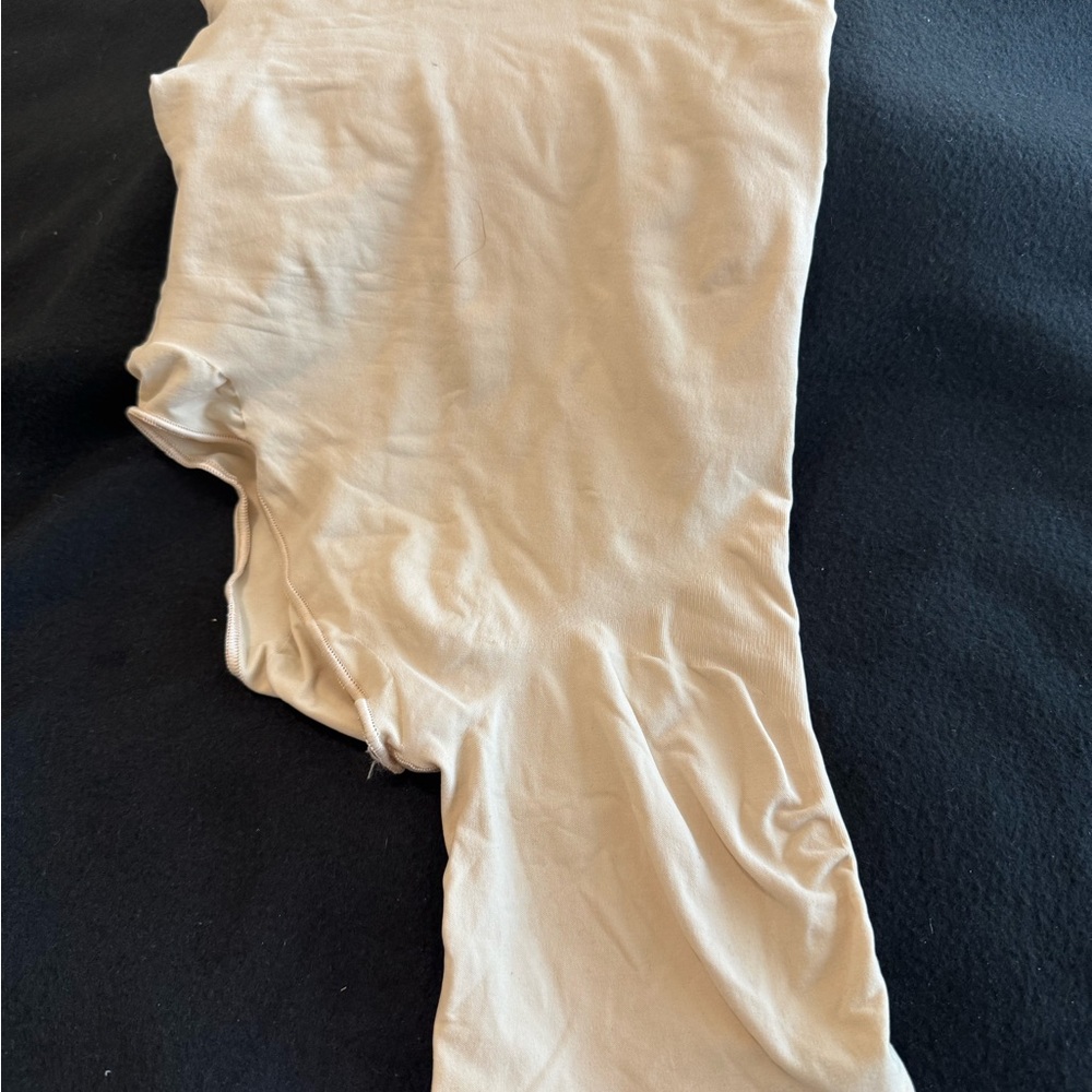 SKIMS Body Shaper Cream Long w/One Leg for Dress w/Slit XL NWOT
